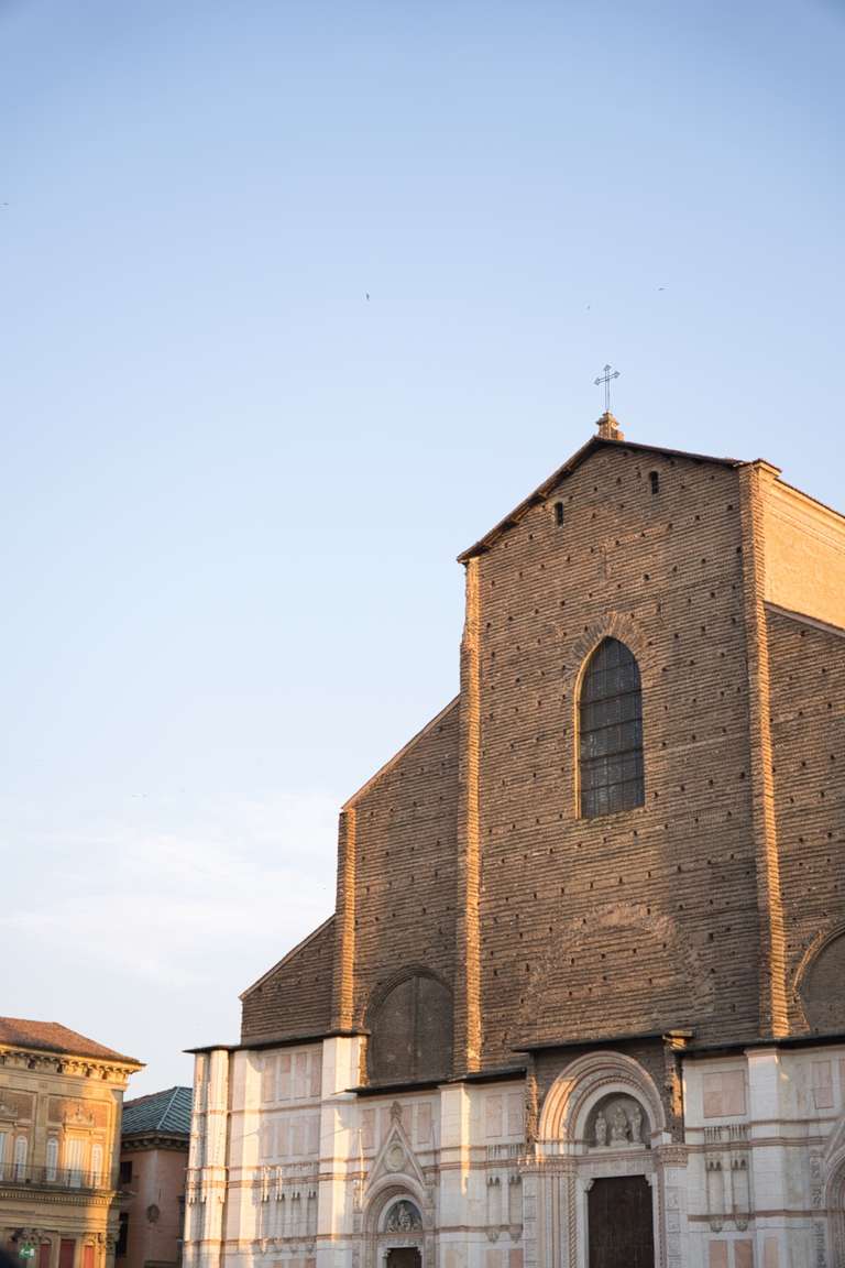 Die Basilika San Petronio in Bologna.