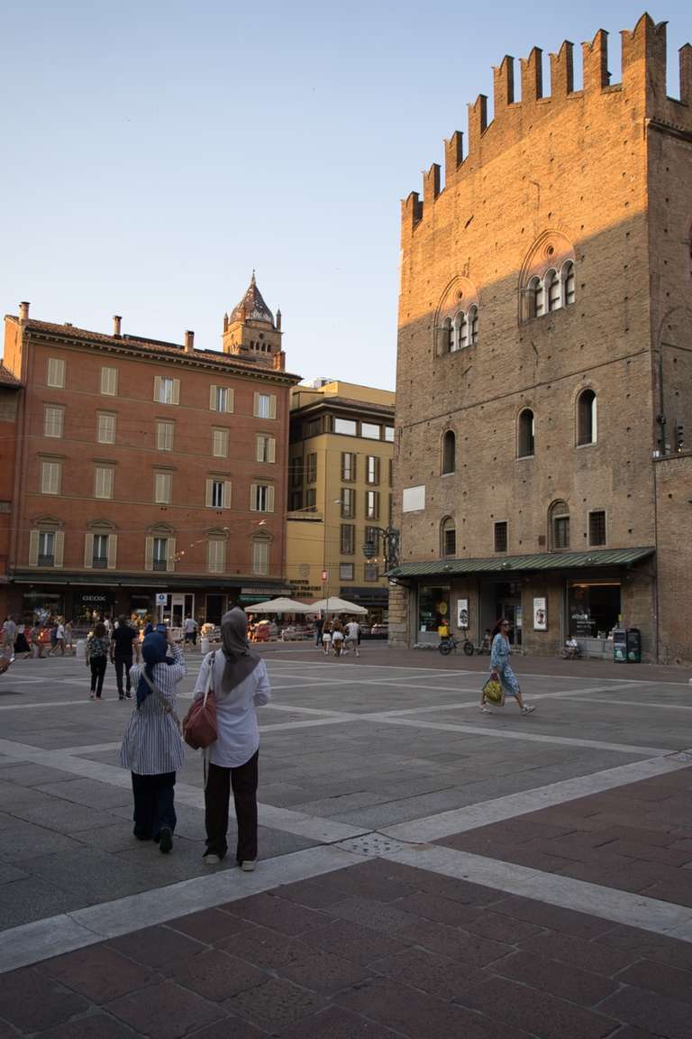 Der Palazzo Re Enzo in Bologna.