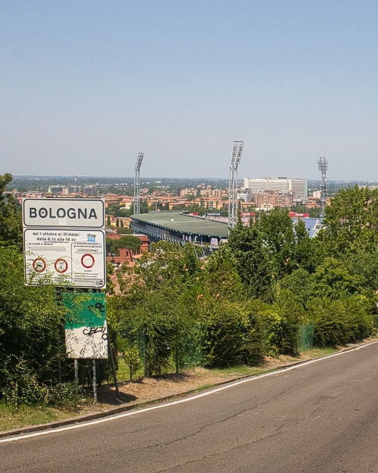 Blick auf das Stadio Renato Dall’Ara.
