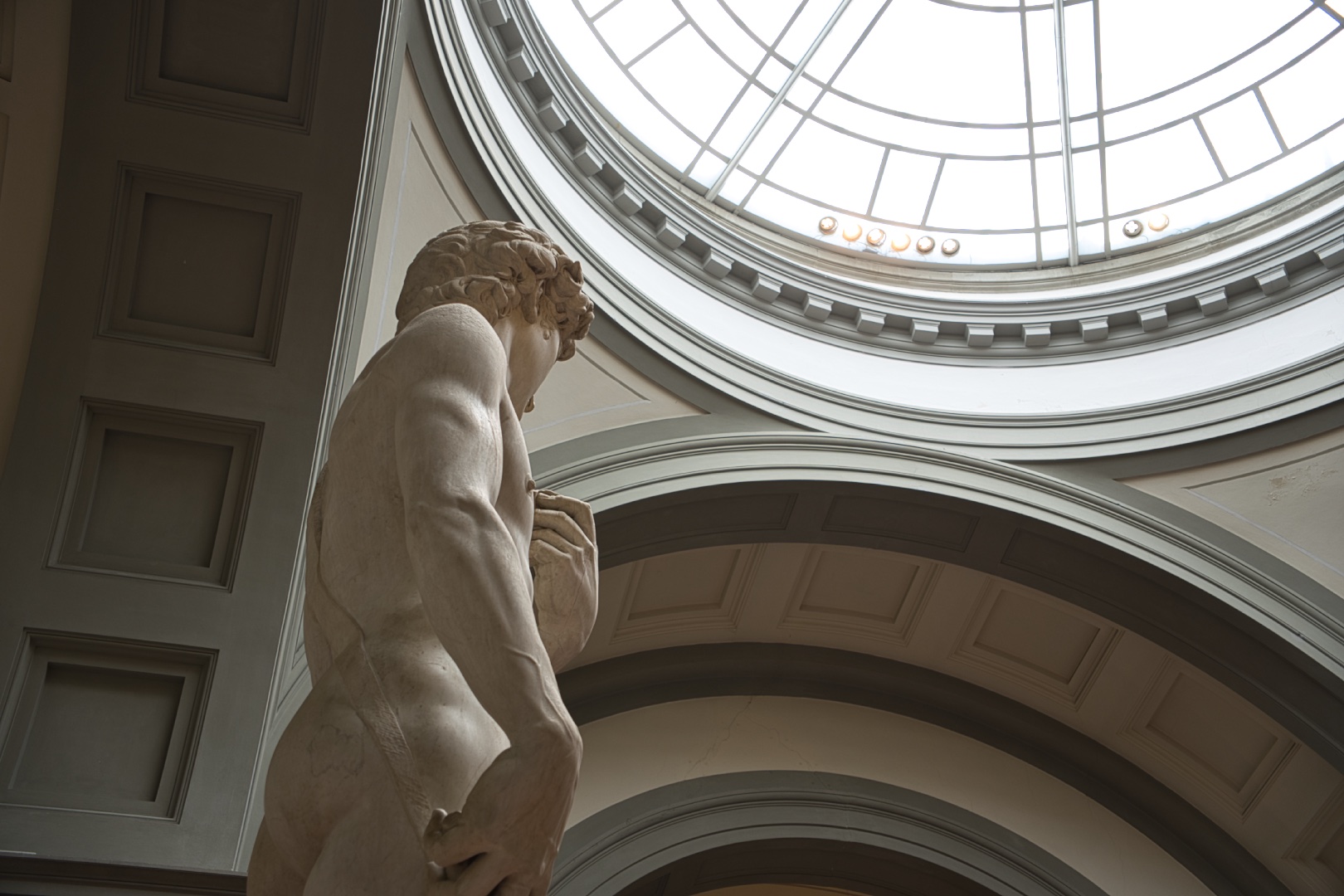 Der berühmte David von Michelangelo.