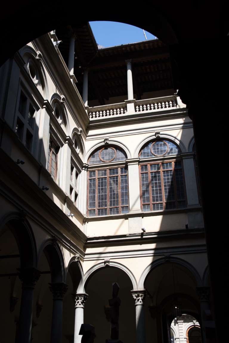 Der Palazzo Strozzi - Florenz berühmter Renaissancepalast.