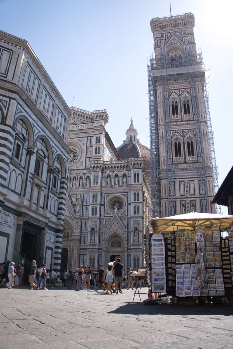 Der Turm des Dom von Florenz.