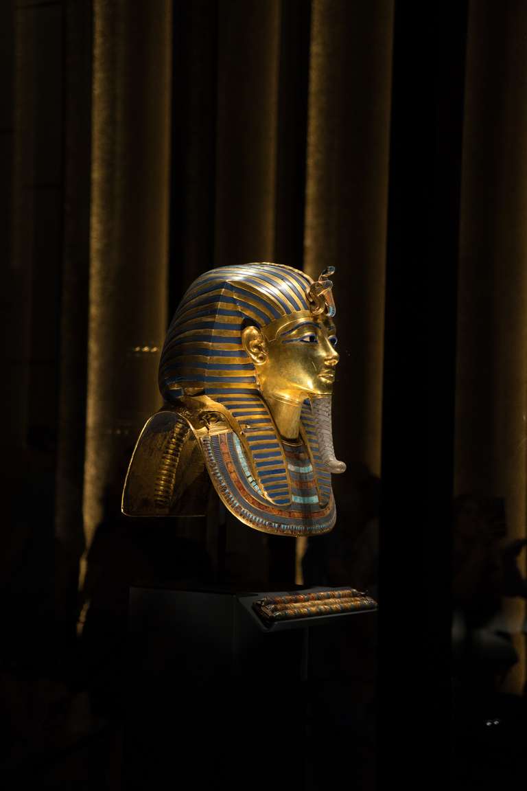 Schatz des Tutenchamun im Neuen Ägyptischen Museum in Kario