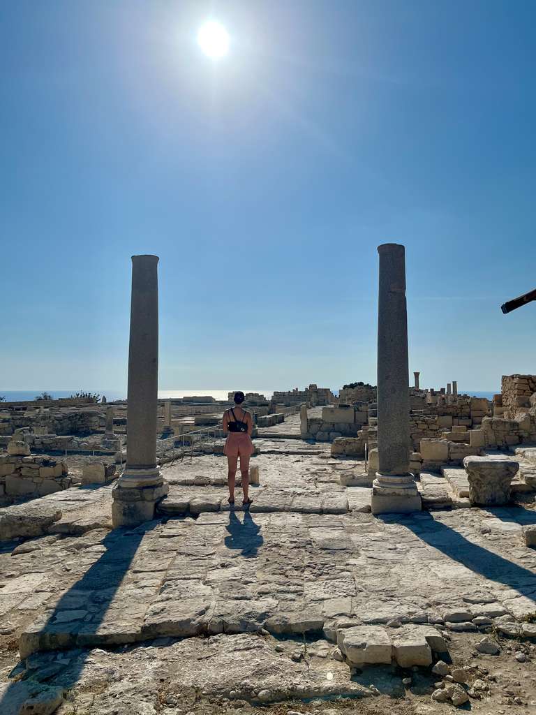 Ausgrabungsstätte von Kourion-Zypern